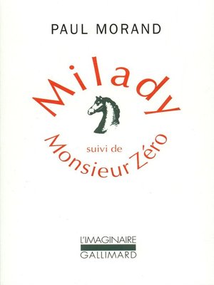 cover image of Milady--Monsieur Zéro